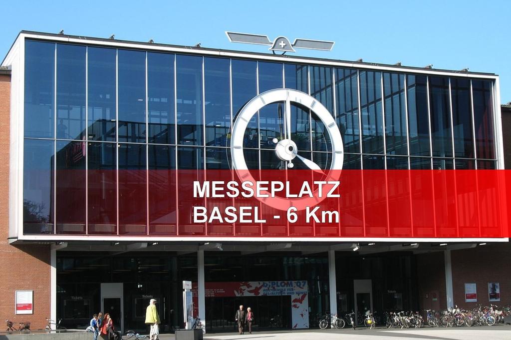Hotel Restaurant Tivoli - Basel Airport Huningue Eksteriør billede